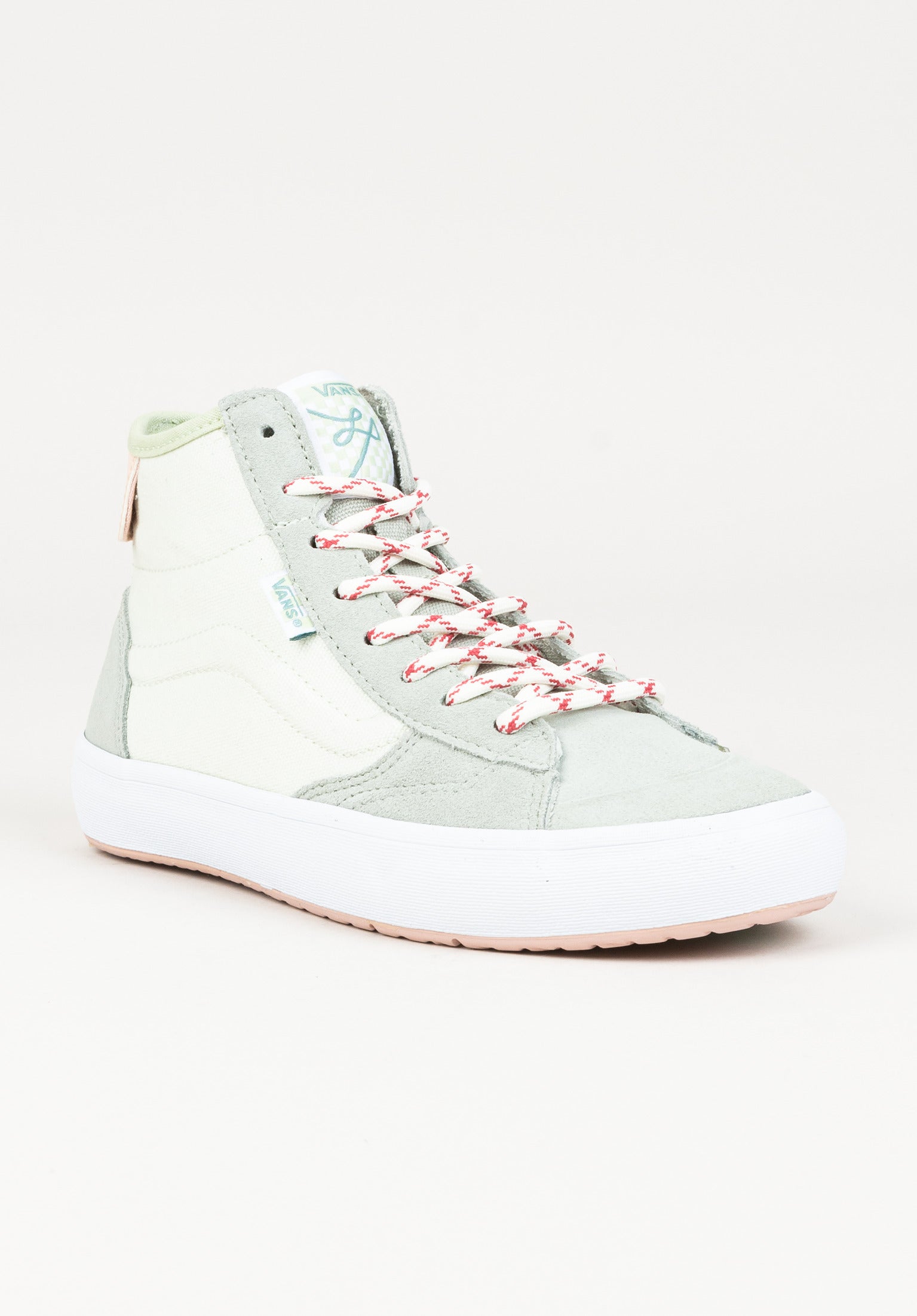 Light gray high top on sale vans