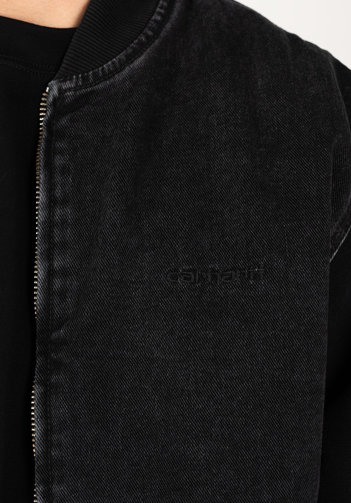 Carhartt WIP – Paxon Bomber Black/Stone Washed