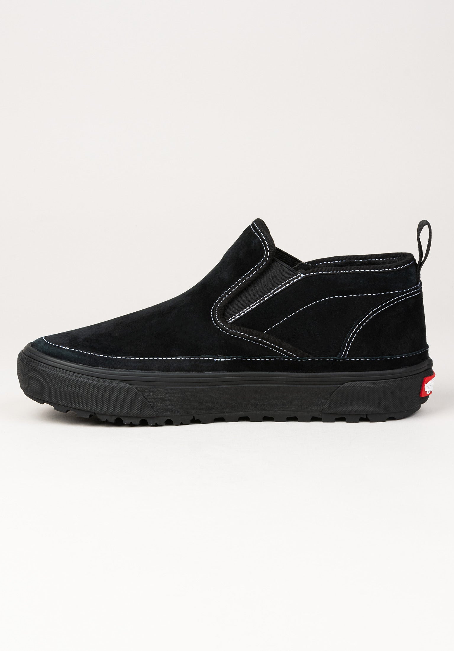 Black slip shop on vans men