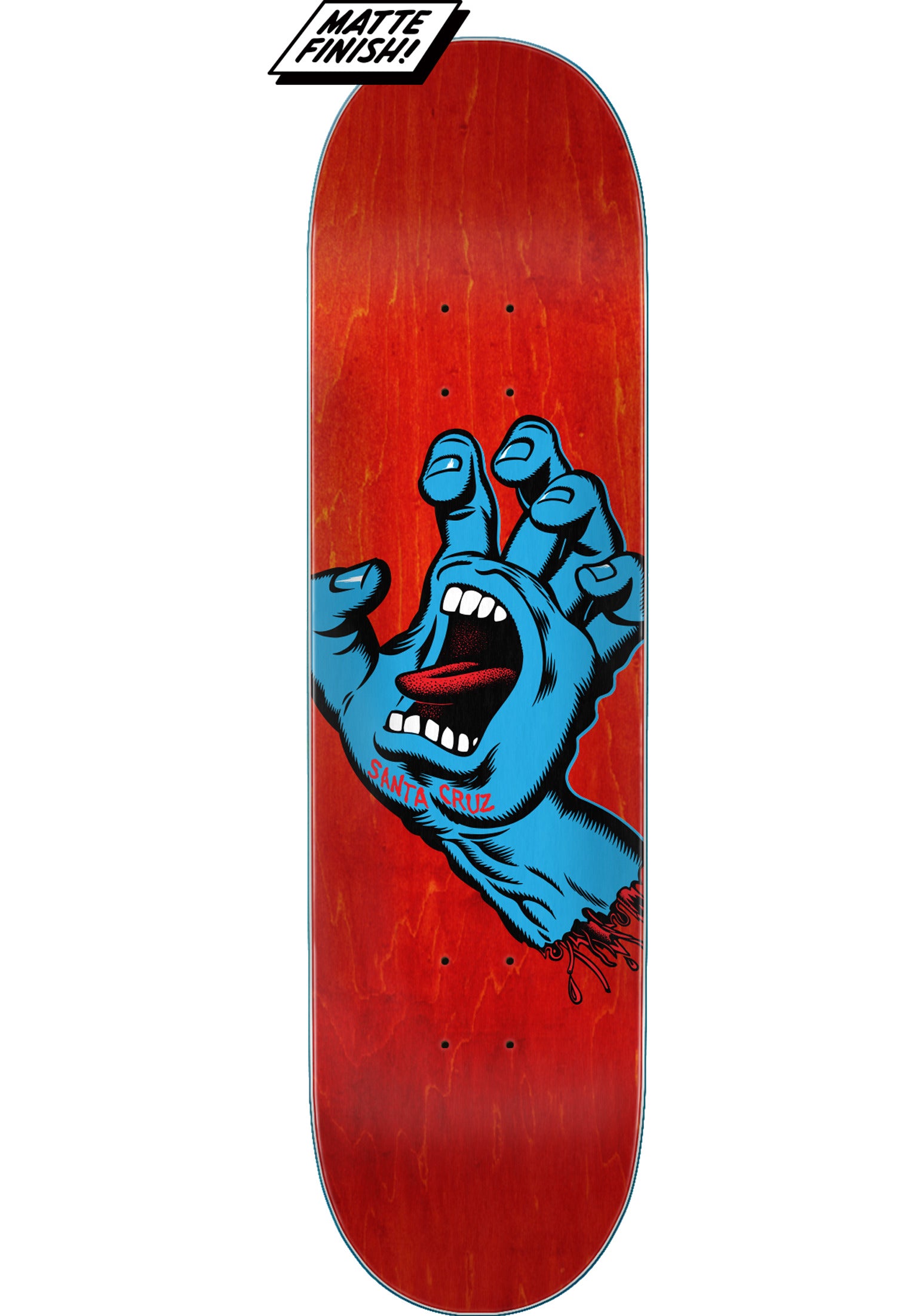 Screaming Hand Full Santa-Cruz Skateboard Complete in black – TITUS