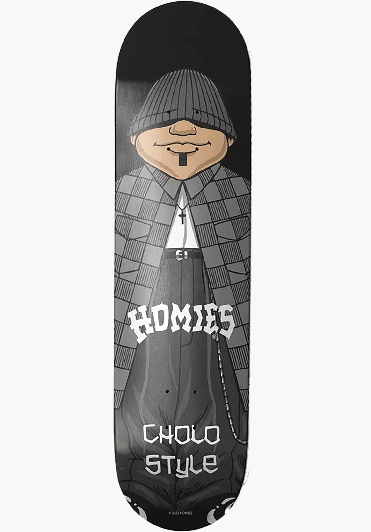 x Homies Cholo Style Pizza Skateboards Deck in multicolored – TITUS