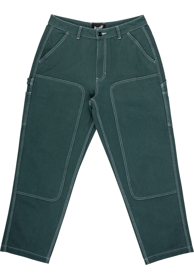 Brace Double-Knee Canvas Carpenter Pant spruce Vorderansicht