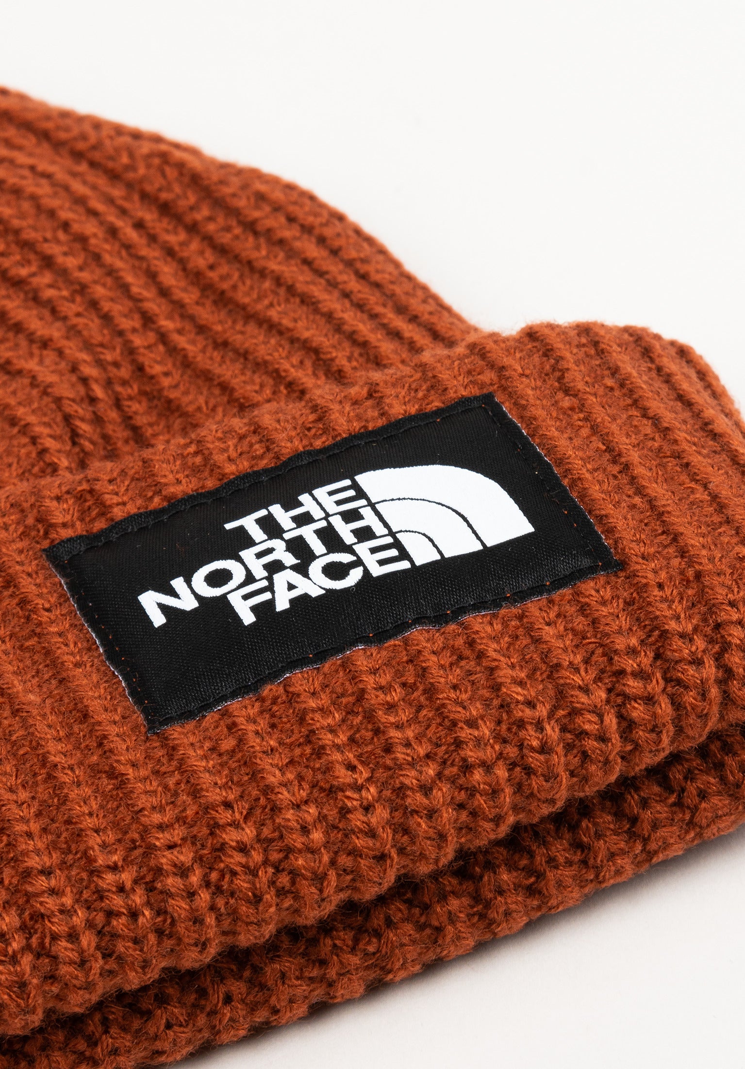 North face salty dog best sale beanie orange