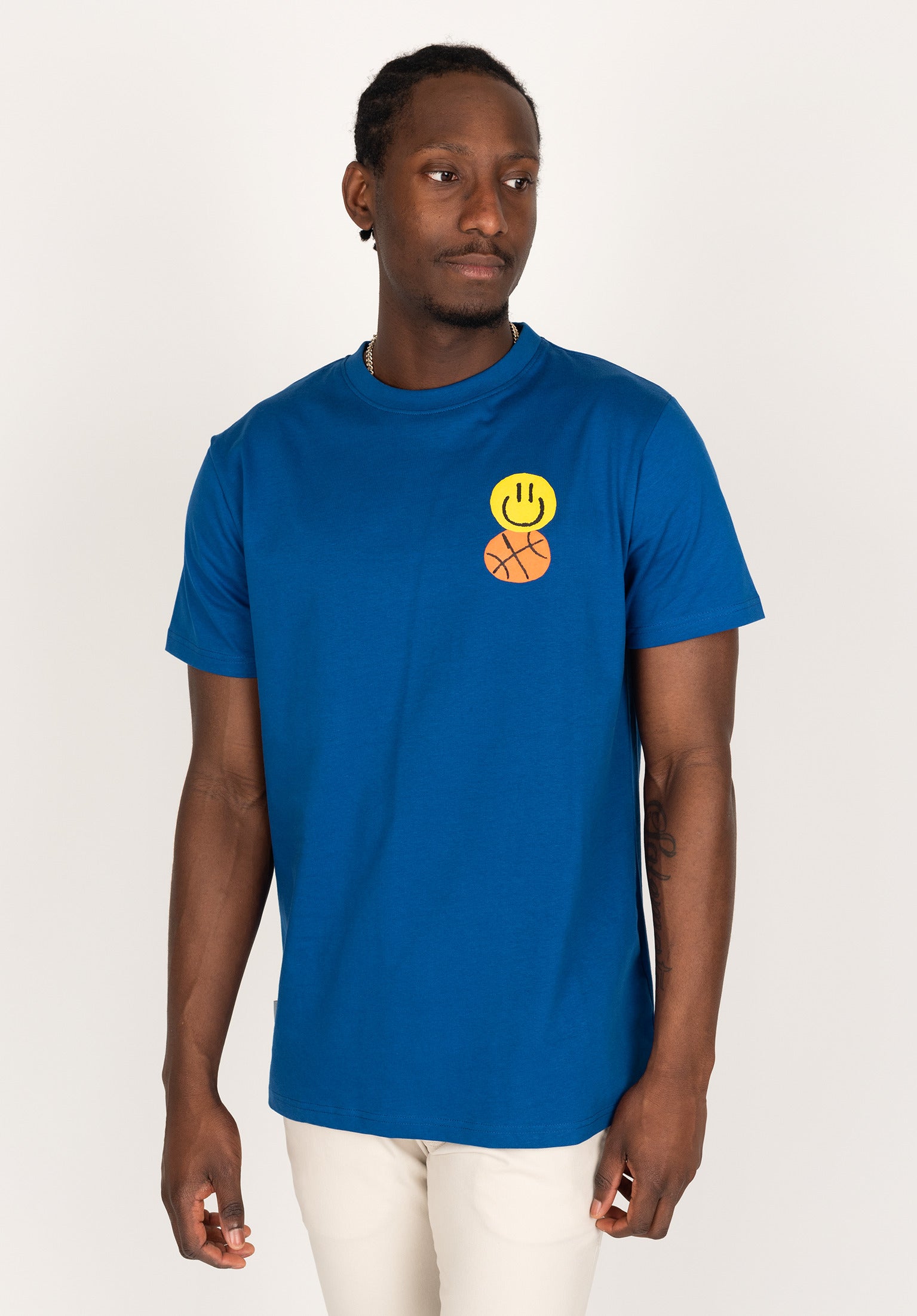 Bruce Team Wemoto T Shirt in blue for Men TITUS