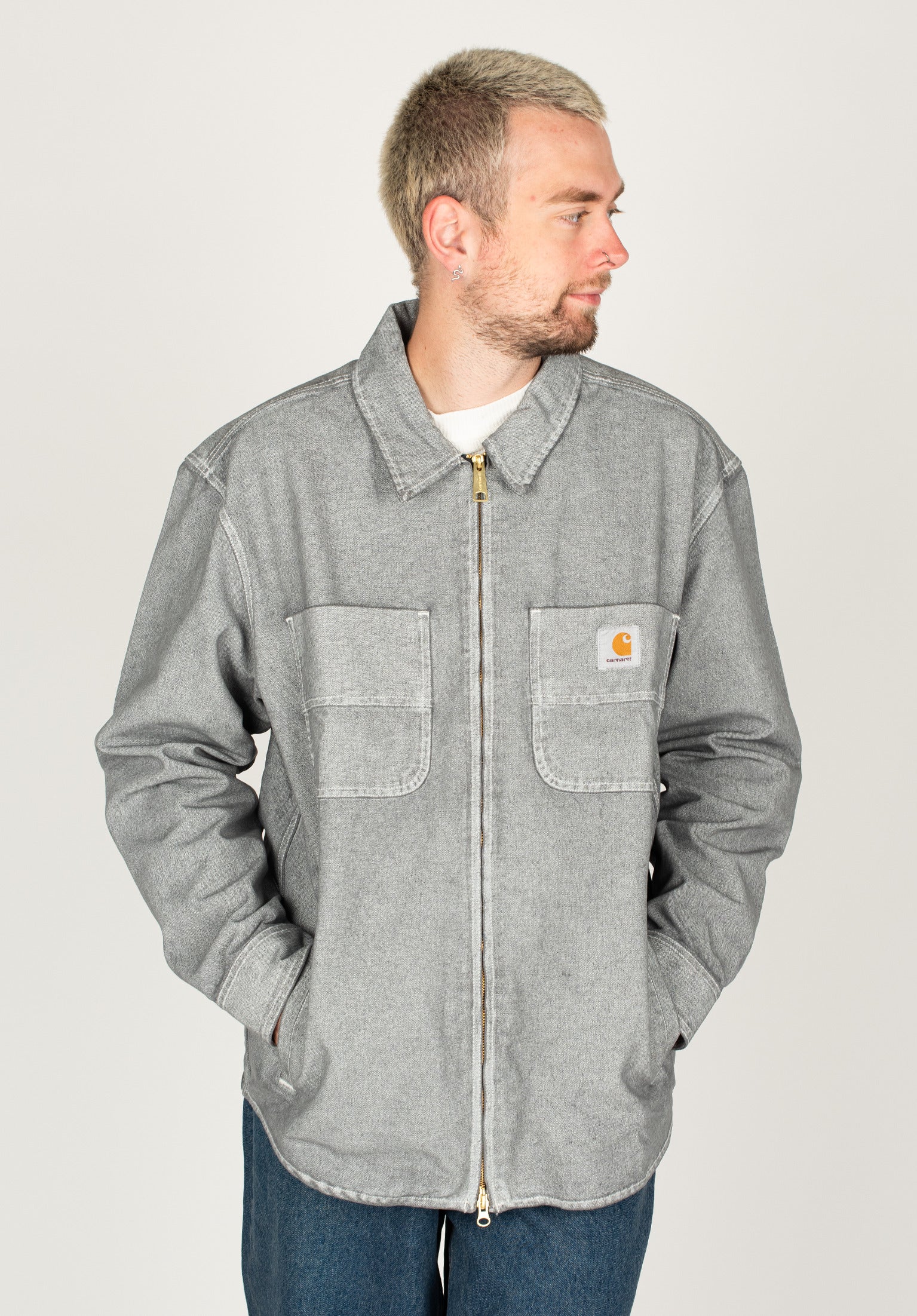 Carhartt wip shirt clearance jacket