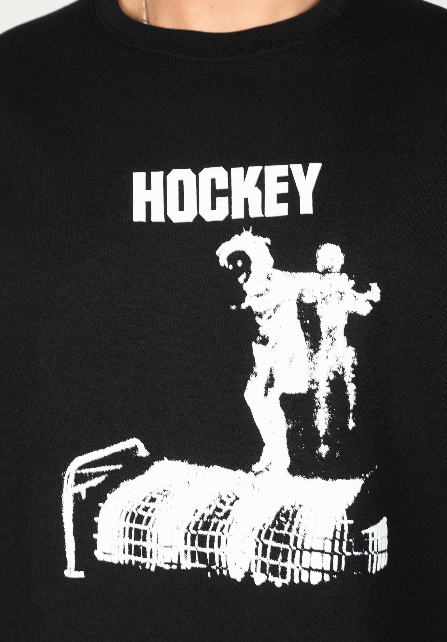 Hockey skateboards online crewneck