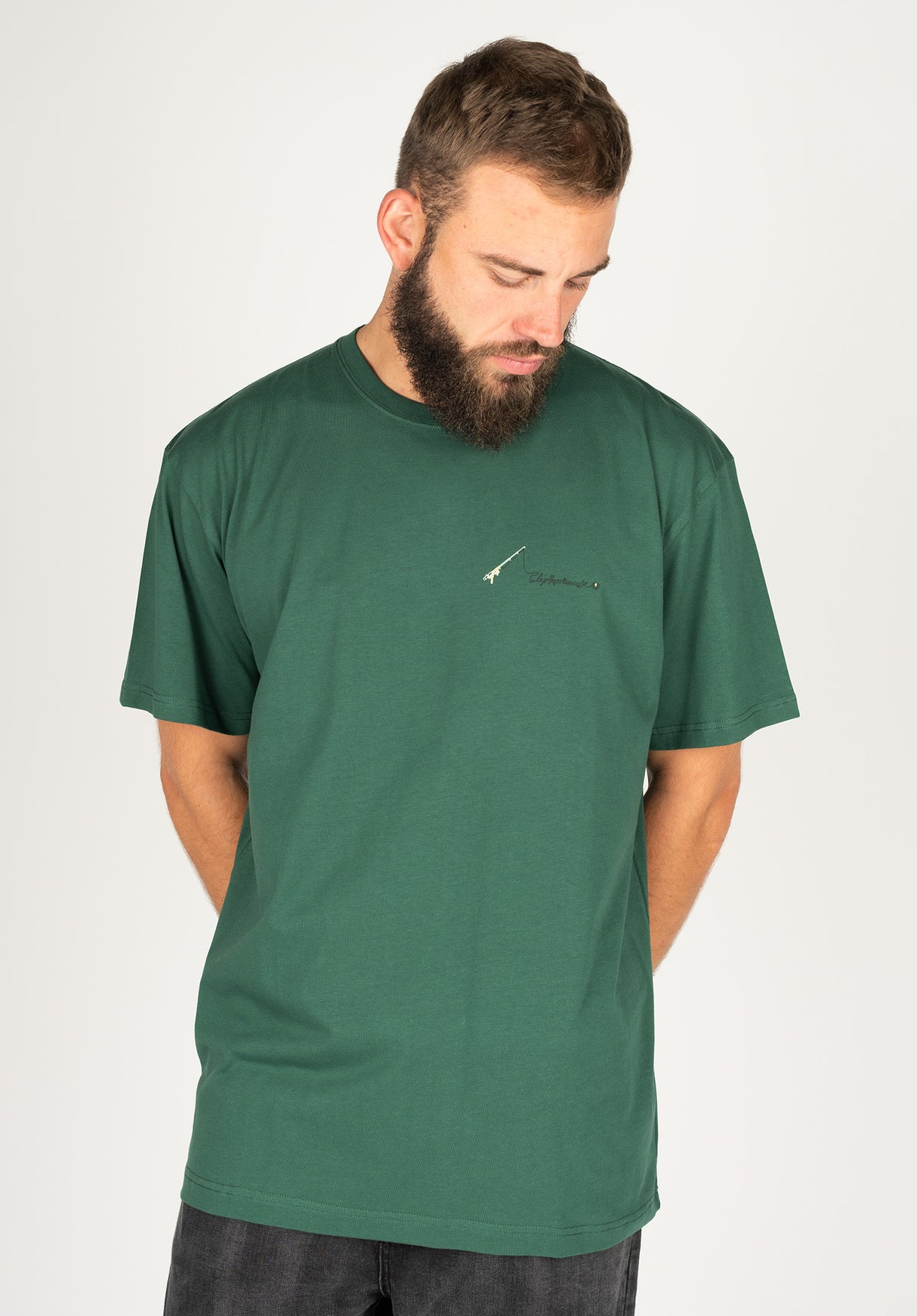 Big Fish Cleptomanicx T-Shirt in evergreen for Men – TITUS